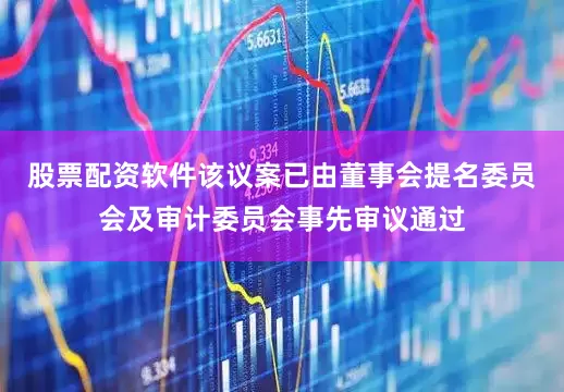 股票配资软件该议案已由董事会提名委员会及审计委员会事先审议通过